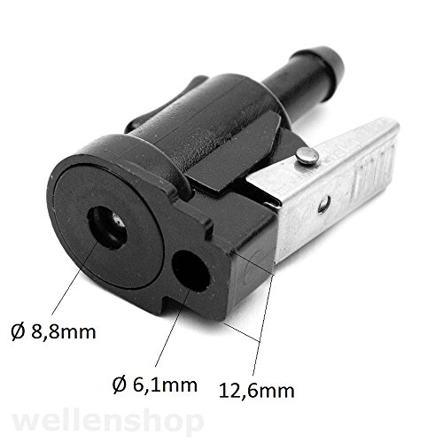 Kompatibler Außenborder Motor-Stecker für Yamaha, Honda, Mercury und Mariner mit robustem Design und einfachem Anschluss.