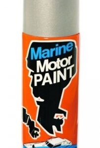 Osculati Motor Farbspray in Schwarz für Mariner und Mercury Motoren, optimale Haftung und wetterfeste Formel zur Renovierung von Motoroberflächen.