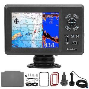 7-Zoll-Marine-GPS-Navigator mit integriertem Fischfinder und Farb-LCD-Display für präzise Navigation auf dem Wasser