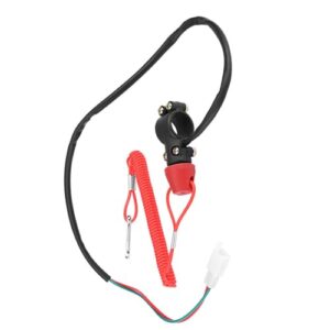 Abschaltschalter für Motorrad und Außenbordmotoren mit Halteband, 22 mm Durchmesser, für verbesserte Sicherheit und Benutzerfreundlichkeit beim Fahren von Booten und Motorrädern.