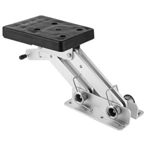 Einstellbare Aluminium Außenbordmotorhalterung für 2-Takt Motoren 7,5-20 PS, stabil und robust mit vielseitigen Montageoptionen für kleine und mittlere Motorboote.