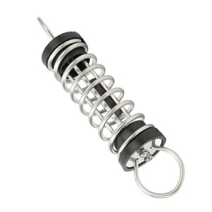 6 x 300 mm Ankerfedern aus 304 Edelstahl für Boote, idealer Stoßschutz und vielseitig einsetzbar.