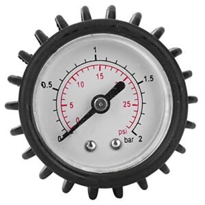 Demeras Luftdruckmesser für Schlauchboote, 0-30 PSI Messbereich, Einzelbarometer für sichereren Betrieb auf dem Wasser.