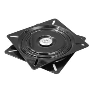 Drehbarer flacher Bootssitz mit robustem Drehteller, ideal für Barhocker und Liegestühle, aus langlebigem Metall.