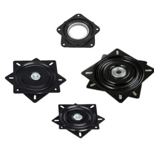 Drehteller für Bootssitz aus Stahl, 195x195mm, hochbelastbar mit Kugellager für reibungslosen Einsatz in Wohnmobil, Auto und Boot