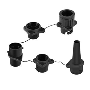 EKKONG Aufblasbarer Adapter mit mehreren Luftdüsen für Schlauchboot, SUP und Fischerboote, vielseitiger Pumpenadapter.