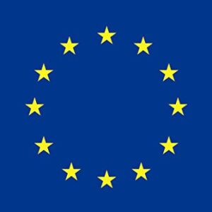 Premium Europa Bootsflagge in der Größe 20 x 30 cm aus wetterfestem Polyester für Bootsfreunde und Reisende