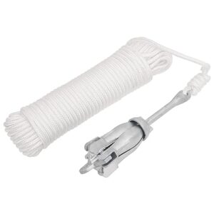 vidaXL Klappanker aus Temperguss mit 4 Flunken für Schlauchboote, Kajaks und Paddelboards, 1,5 kg, silbern, tragbar und faltbar.