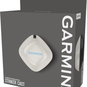Garmin STRIKER Cast - tragbares Echolot zur Wassererforschung und Fischfindung vom Ufer aus, mit Anzeige auf mobilen Geräten.