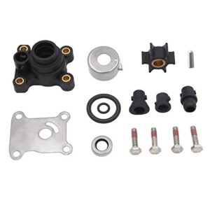 GHmarine 9,9 PS & 15 PS Impeller Wasserpumpe Reparatur-Set für Johnson und Evinrude Motoren mit verschiedenen Bauteilen zur zuverlässigen Reparatur