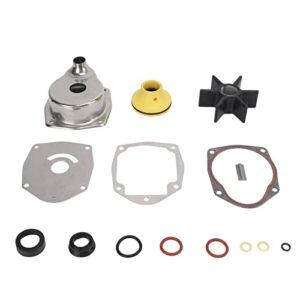 Greensen Impeller Repair Kit 817275Q05 für Mercruiser Alpha One Gen II, bestehend aus Wasserpumpenkomponenten wie Impeller, Dichtungen und O-Ringen.