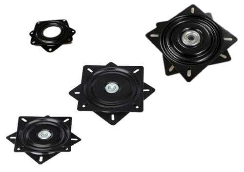 Gummiprodukt MB577 Drehteller für Bootssitz und Wohnmobil, kompaktes Design in 70mm x 70mm, hohe Materialstärke und Belastbarkeit.