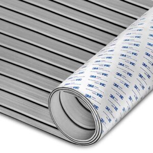 Komfortables Boot-Deck-Material - HXBYX 3M Eva Foam Boat Decking Marine Flooring Boats Mat Pad Faux Teak Sheet Seating Non-Slip Self-Adhesive für Boote, Pontonen und Yachten