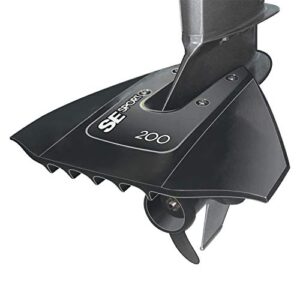 Hydrofoil Stabilisator SE Sport 200 in schwarz für ein besseres Fahrgefühl und verbesserte Stabilität auf dem Wasser