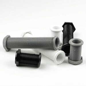 Kabeldurchlass aus Kunststoff mit einem Durchmesser von 155 mm in Weiß, ideal für die Durchführung von Kabeln durch Wände, robust und vielseitig einsetzbar.