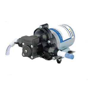 LILIE classic Serie LS204 Wasserpumpe, 12V, 7 Liter pro Minute, kompakte Bauweise für Wohnmobile und Boote