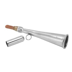 Kompaktes Loud Air Horn, ideal für Bootsfahrer und Camper, wetterfest und mit abnehmbarem Mundstück, sorgt für maximale Sicherheit in Notsituationen.