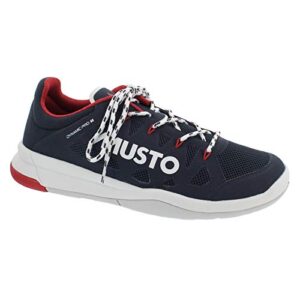 Musto Herren Dynamic Pro II Adapt Segeln und Jollenschuhe in True Navy mit einlagiger Mesh-Konstruktion, rutschfester Sohle und eleganter Farbgestaltung, ideal für Wassersport und Yachting.
