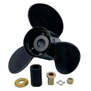 PONTTOR Propeller für Mercury Außenbordmotoren, 14-1/2x19R, 3-Blatt-Design, ideal für 90-400 PS, robust und effizient für Boote und Yachten.