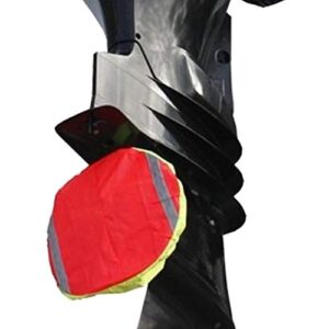 Robuste Propellerabdeckung mit 38 cm Durchmesser für optimalen Schutz von Bootsp propellern vor UV-Strahlen, Wasser und Schimmel.