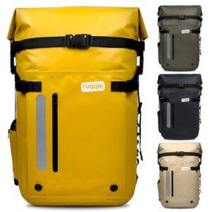 Wasserdichter Rucksack mit 3 Außentaschen, ideal für Wasseraktivitäten und Outdoor-Aktivitäten wie Wandern, Camping, Angeln und Motorradfahren