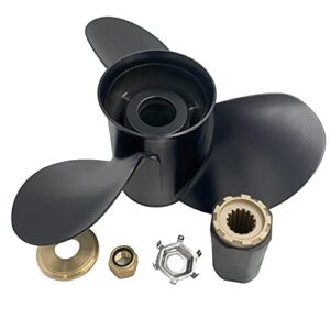 SLEIPNIR Bootspropeller 13 3/4x15 für Mercury Außenborder, aus Aluminium mit 15 Zähnen, ideal für optimalen Antrieb auf dem Wasser.