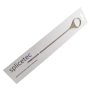 splicetec Spleißnadel Push&Pull für präzises Spleißen von 2-5mm Tauwerk, 262mm lang, aus hochwertigem Edelstahl, ideal für Outdoor-Aktivitäten wie Segeln und Klettern