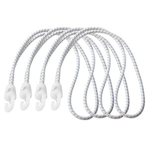 Sprenger Zeising Spanngummi mit Gummischlaufe und Haken – 4er Pack – 500 mm, ideal für Gepäcksicherung und vielseitige Anwendungen