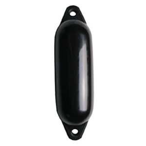 Starfender 35 in Schwarz für optimalen Bootsschutz, 62x21cm, robuster und langlebiger Fender