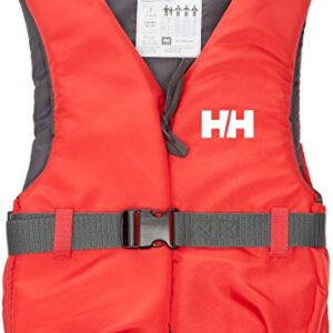 Unisex Helly Hansen Sport II Schwimmweste in Rot Größe 40/50 - optimale Sichtbarkeit und Komfort für Wassersportler