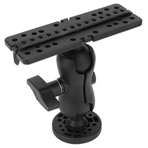 Universelle Fischfinder-Halterung mit 360 Grad Drehmechanismus, wasserfest und stabil, ideal für Angler und Bootsfahrer.