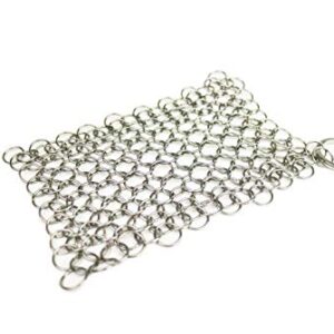 Valhal Outdoor Ringreiniger aus Edelstahl mit einer Größe von 12x12 cm, ideal für die Reinigung von Schmuckstücken bei Outdoor-Aktivitäten.