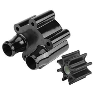 Wasserpumpen-Impeller-Kit für Boote, kompatibel mit Modellen 46-807151, 46-807151A14, 18-3150 und 9-48350, mit robustem Gehäuse und effizientem Laufrad.
