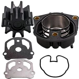 Hochwertiges Wasserpumpen-Impeller-Kit für OMC Cobra 1986-1993 mit Motorenteilen und Zubehör für die optimale Wasserkühlung von Booten.