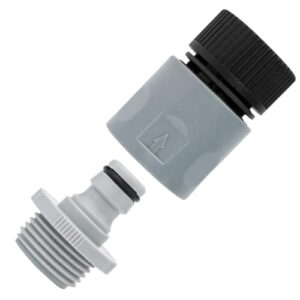 XCWT Quick Connect Flush Adapter Kit für Seadoo und Kawasaki Jet Ski, bestehend aus rutschfestem Verbindungselement und zylindrischem Deckel, ideal für die motorinterne Reinigung.