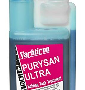 YACHTICON Purysan Ultra 500ml Flasche für optimale Hygiene in Booten und Reisemobilen, effektives WC-Konzentrat mit hoher Ergiebigkeit