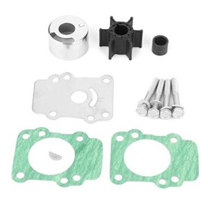 Yuecoom Wasserpumpen Impeller Kit, Ersatzteile für Yamaha Außenborder 9.9 PS und 15 PS, Baujahr 1984-1995, inkl. Impeller, Dichtungen und Montagematerial