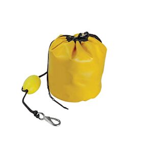 BoatTector - Komplettset zum Schutz von Wassersportfahrzeugen vor Ankerfehlern in flachem Wasser, Sandanker mit Boje, Seil und Karabinerhaken, gelb, Einzelpack