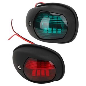 Positionsleuchten für Boote, wasserdichte LED-Lichter mit roter und grüner Lichterstellung, ideal für Ausflugsboote, schwimmende Boote, Fischerboote oder Schnellboote