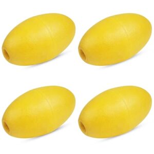 Schwimmt Boje Schwimmer für Bootsfahrt, Ankerbojen mit dichtem Schaumstoff, hoch sichtbare Krabbenfalle-Boje in gelber Farbe