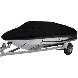 Bootspersenning, Bootsabdeckung aus 210/420D Oxford Gewebe, wasserdicht und staubschutz, ideal für Yacht, Schnellboot oder Runabout