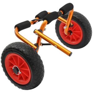 Kajakwagen mit Klappmechanismus, perfekt für den Transport von Booten und Kajaks, aus Aluminiumlegierung, ideal für den Wasser-Sport