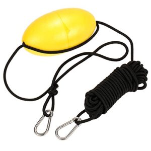 Hochwertiges Abschleppseil für Kajaks, 9,1 m lang, Nylon Seil mit Edelstahl-Clips, sicher und stabil