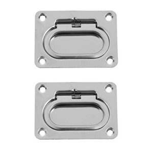 Zwei Lukenheber aus Edelstahl für Bootsluke oder Yacht, mit verstecktem Griff und einfacher Installation