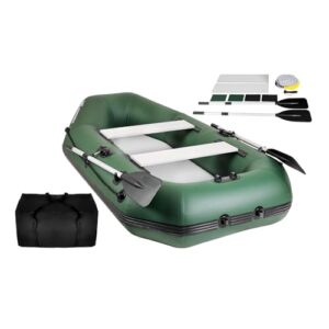 Schlauchboot Wavemaster 235 cm mit Luftboden, ideal für zwei Personen auf dem Wasser, Beiboot oder Anfürttern