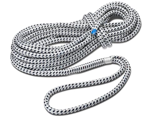 Taifun-Festmacherleine fürs Boot, 40 cm Auge gespleißt & getakelt, 4400 daN Traglast