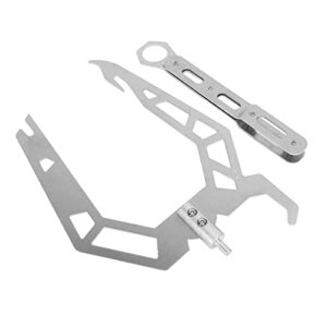 Mooring-Rope-Dock-Hook, ein praktisches und professionelles Dock-Hook-Kit für den Einsatz in Ihrem eigenen Boot oder für die Parkierung Ihres Segel-Boots. Der leichte und einfache Aufbau des Kits ermöglicht eine schnelle Montage an einem traditionellen Bootsgriff.