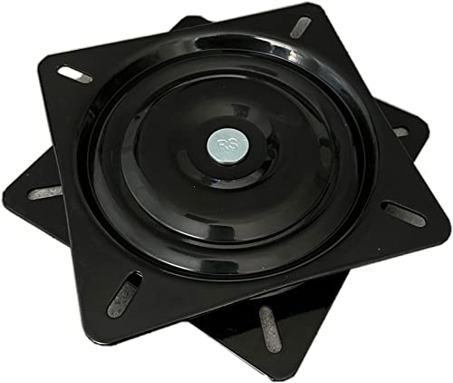 Drehteller für Bootssitze, Oceansouth Drehelement, 175 mm Durchmesser, Stahlbeschichtet und schwarz lackiert