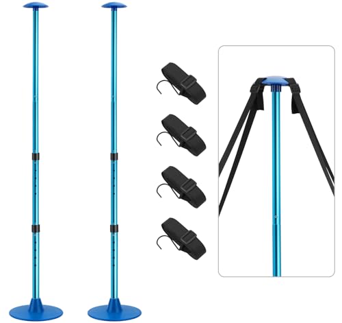 Verstellbare Aluminium-Teleskop-Bootabdeckungs-Stützsysteme mit Gurtband 4 Riemen, perfekt für persönliche Wasserfahrzeuge