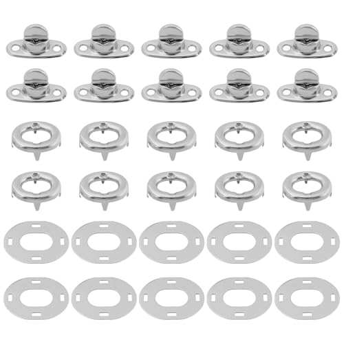 10 Stück Drehknopfschloss für Boote, Segelboote, Wohnmobile und Schlauchboote, metallisch, wasserdicht, schnelle Installation und Entfernung, stabile Verbindung